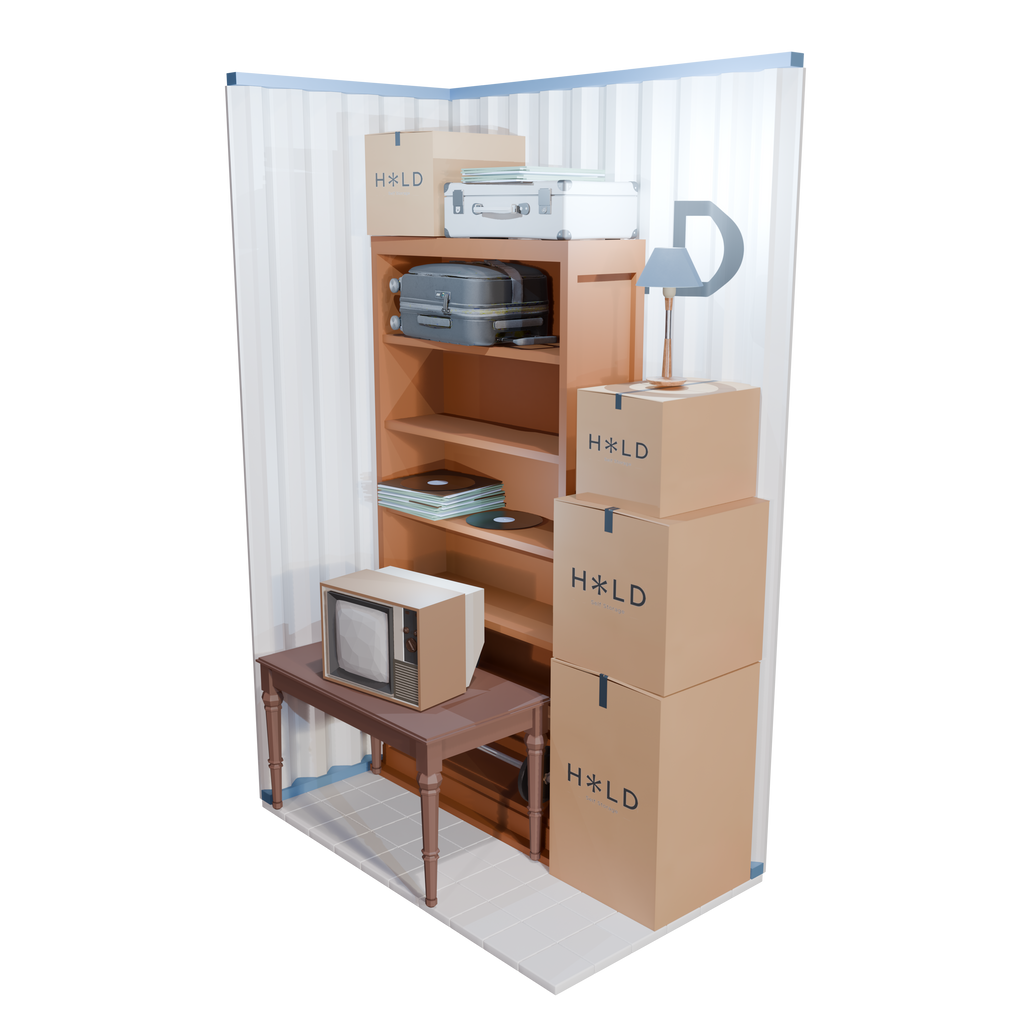 3d model extra small storage unit