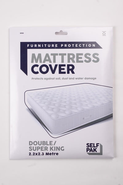 double mattress cover packaged