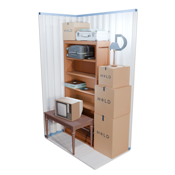 3d model extra small storage unit