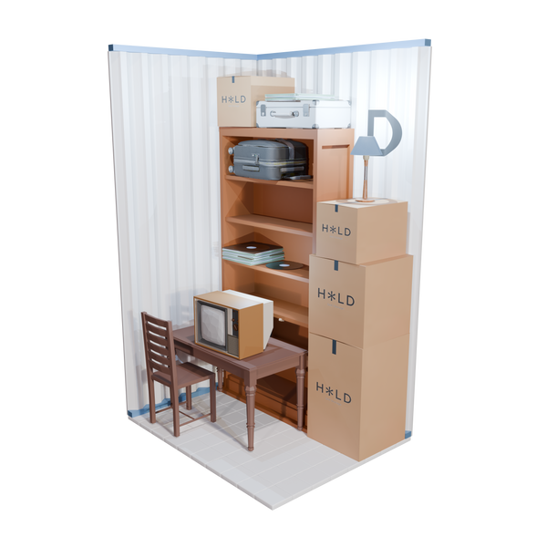 3d model small storage unit